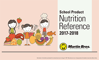 Martin Bros. K-12 Nutritional Guide cover