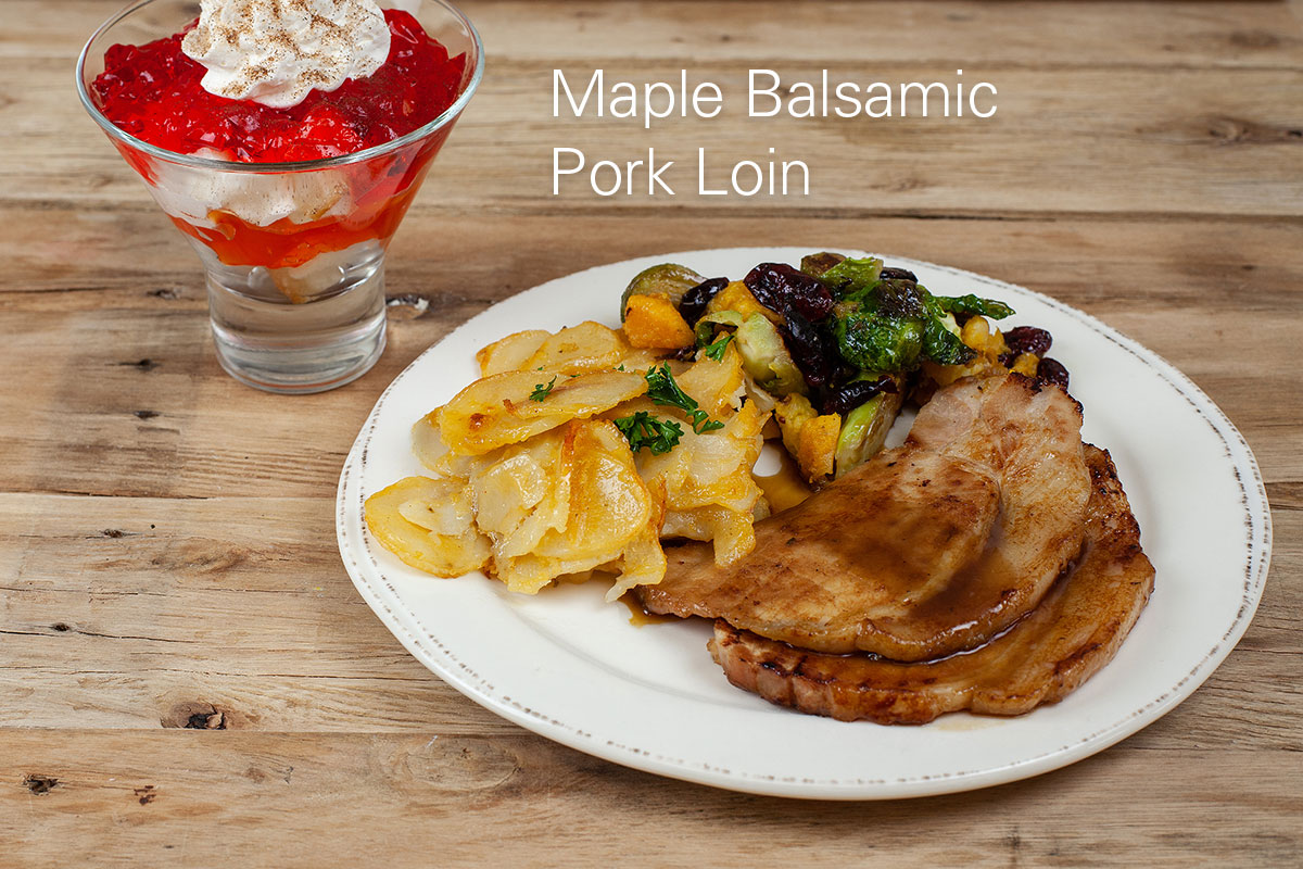 Maple Balsamic Pork Loin